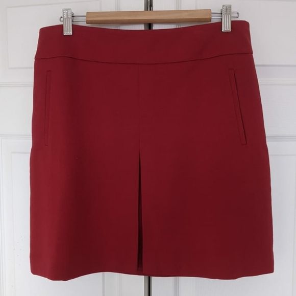 NWT Red LOFT Skirt - Picture 2 of 10